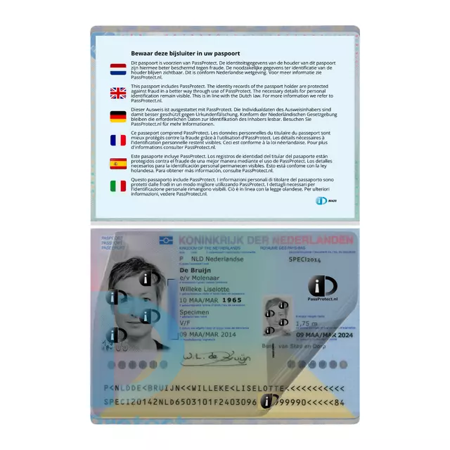 Buy your Protective film PassProtect for passport at QuickOffice BV