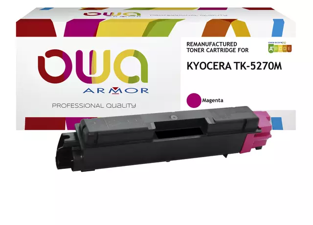Een Toner OWA alternatief tbv Kyocera TK-5270M rood koop je bij L&N Partners voor Partners B.V.