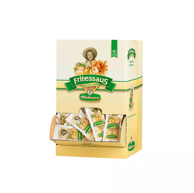 Een Fritessaus Oliehoorn 35% glutenvrij sachet 198x20ml koop je bij Van Leeuwen Boeken- en kantoorartikelen
