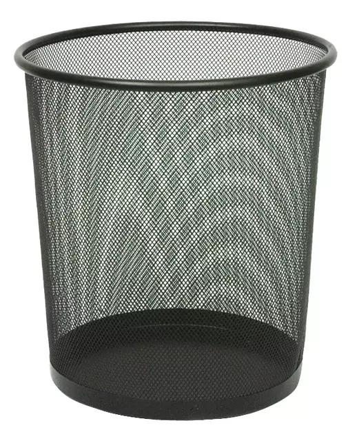 Een Corbeille à papier ronde Vepa bins 19L noir koop je bij QuickOffice BV