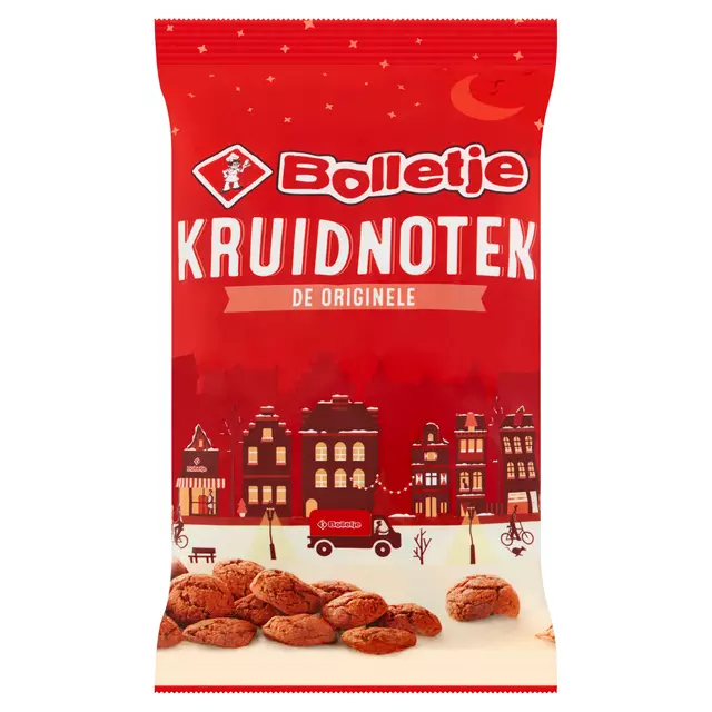 Een Kruidnoten Bolletje naturel 200g koop je bij Van Hoye Kantoor BV