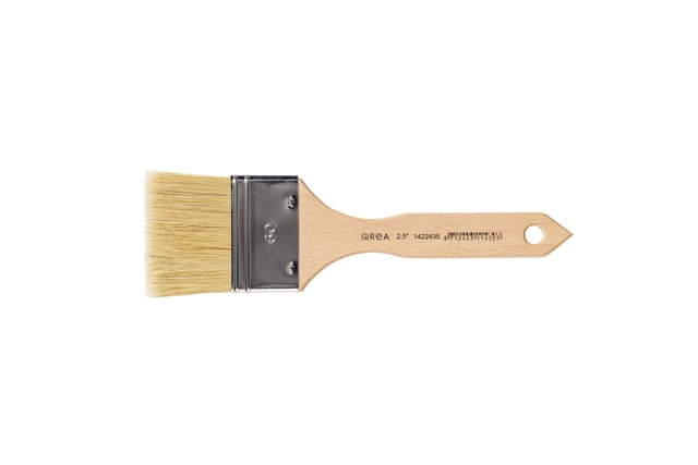 Een Brosse plate Qrea soie de porc nr 2,5 largeur 61,2mm koop je bij QuickOffice BV