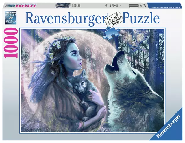 Een Puzzel Ravensburger Magie van het maanlicht 1000 stukjes koop je bij Goedkope Kantoorbenodigdheden