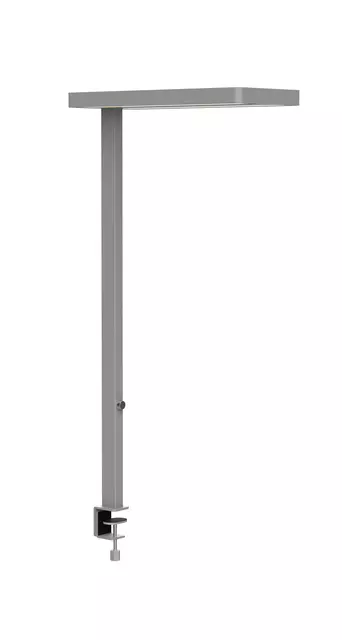 Werkplek tafelklem MAUL Javal LED dimbaar hg 120cm zilver