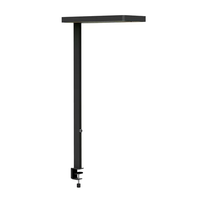 Een Werkpleklamp tafelklem MAUL Juvis LED beweging- daglichtsensor dimbaar hg 120cm zwart koop je bij MV Kantoortechniek B.V.