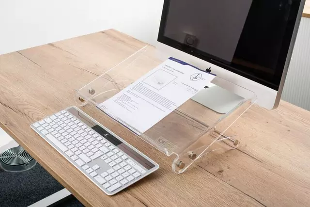 Buy your Document holder Ergofy adjustable A3 transparent at QuickOffice BV