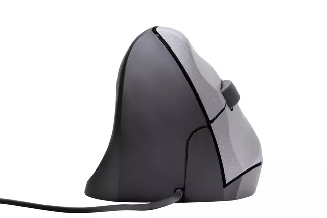 Een Souris Ergofy SRM VS4 gaucher filaire argent noir koop je bij QuickOffice BV