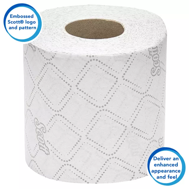 Een Toiletpapier Scott Essential 2-laags 350 vel wit 8519 koop je bij L&N Partners voor Partners B.V.