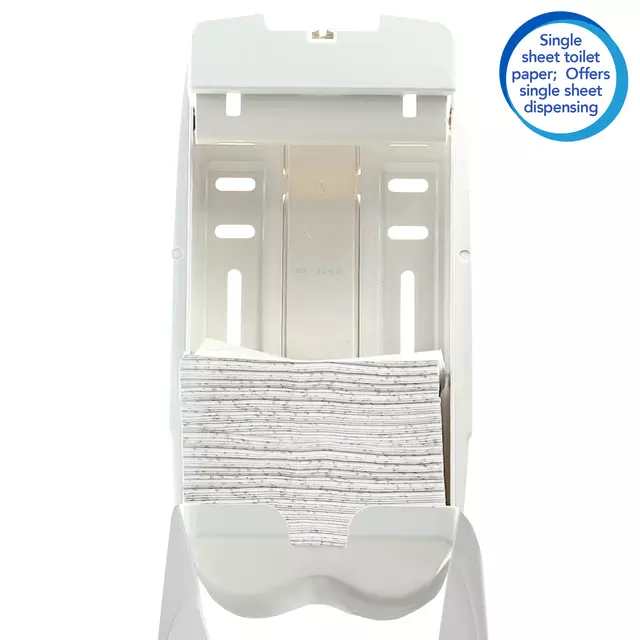 Een Toiletpapier Scott gevouwen tissue 2-laags 36x250stuks wit 8508 koop je bij Van Leeuwen Boeken- en kantoorartikelen