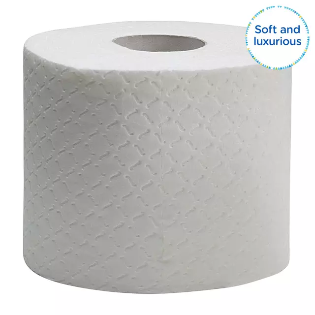 Een Toiletpapier Kleenex 4-laags 160vel wit 8484 koop je bij Totaal Kantoor Goeree