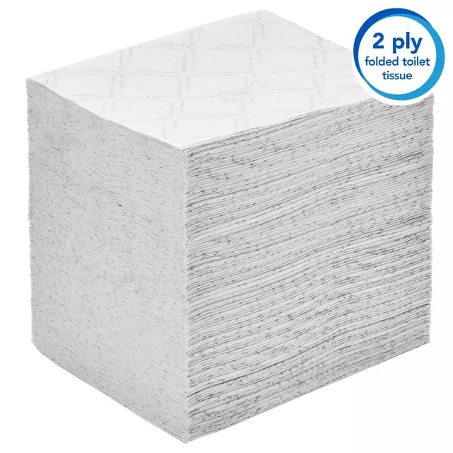 Toiletpapier Scott Control gevouwen 2-laags 36x220vel wit 8509