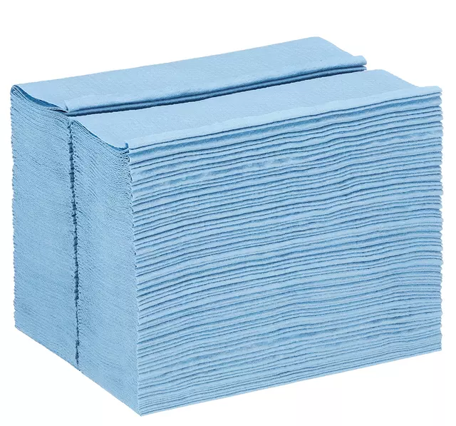 Een Poetsdoek WypAll X80 PowerClean 1-laags 28,2x42,70cm 160 vel draagdoos blauw 8294 koop je bij L&N Partners voor Partners B.V.