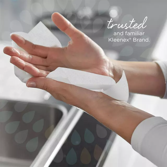 Een Handdoek Kleenex i-vouw 2-laags 21.5x31.8cm 15x124stuks wit 6778 koop je bij L&N Partners voor Partners B.V.