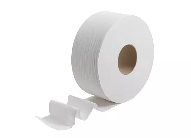 Een Toiletpapier Kleenex jumbo 2-laags 200m wit 8570 koop je bij Totaal Kantoor Goeree