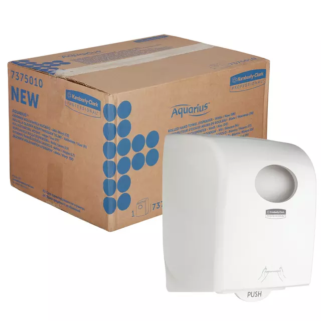 Een Handdoekroldispenser Aquarius wit 7375 koop je bij EconOffice