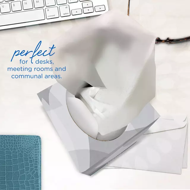Een Facial tissues Kleenex 2-laags kubus 12x88stuks wit 8834 koop je bij KantoorProfi België BV