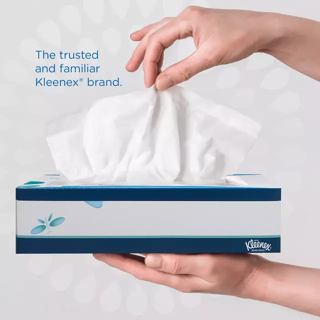 Een Facial tissues Kleenex 3-laags standaard 12x72stuks wit 8824 koop je bij EconOffice