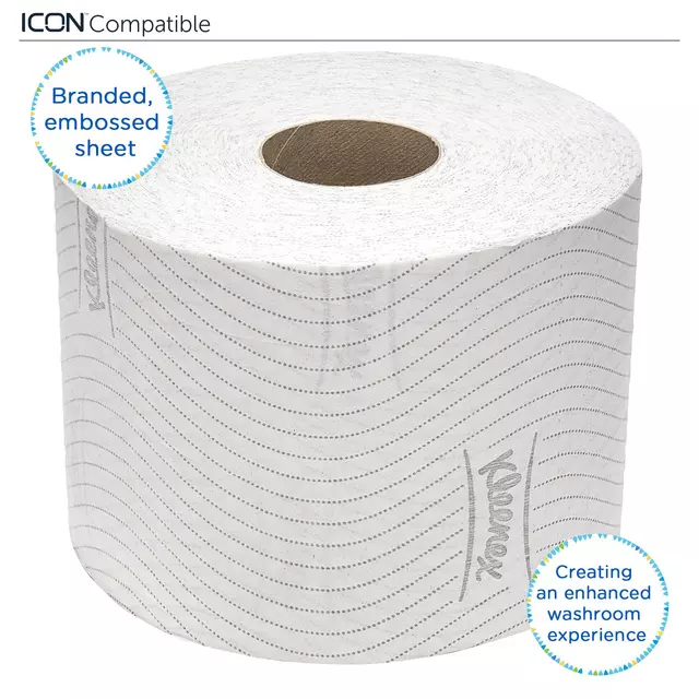 Een Toiletpapier Kleenex 2-laags 600vel wit 8441 koop je bij L&N Partners voor Partners B.V.