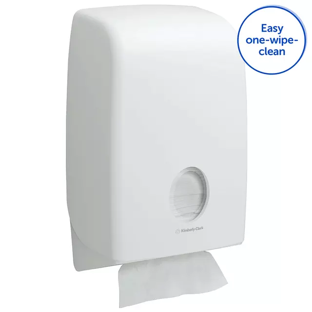 Een Handdoekdispenser Aquarius voor i-vouw wit 6945 koop je bij L&N Partners voor Partners B.V.