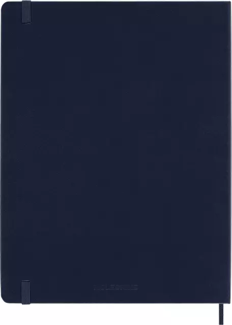 Een Notitieboek Moleskine XL 190x250mm blanco hard cover sapphire blue koop je bij EconOffice