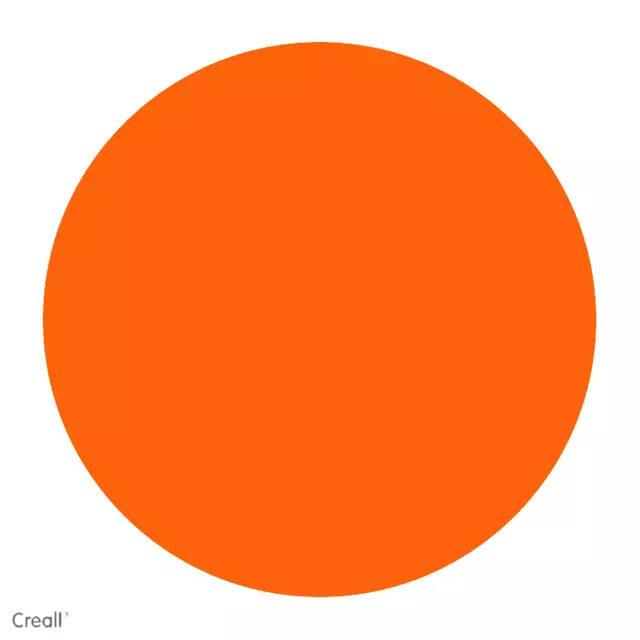 Plakkaatverf Creall basic oranje 500ml