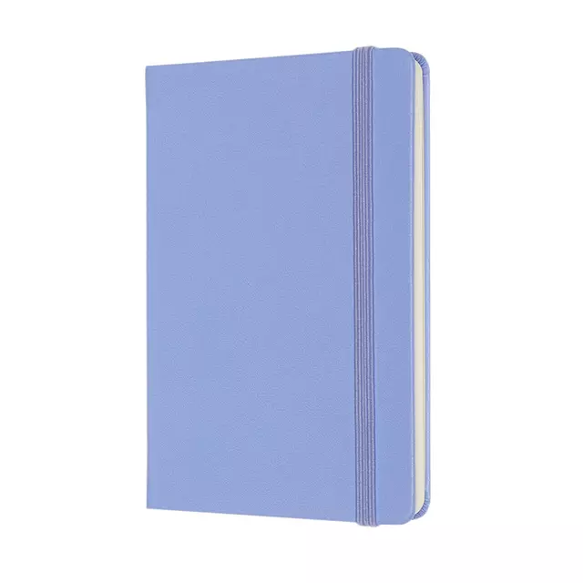 Een Notitieboek Moleskine pocket 90x140mm blanco hard cover hydrangea blue koop je bij Van Leeuwen Boeken- en kantoorartikelen