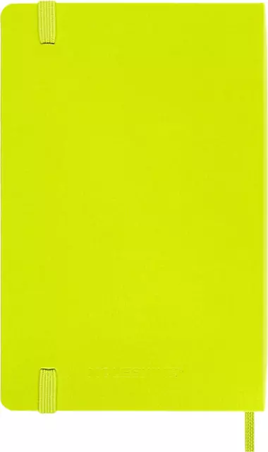 Een Notitieboek Moleskine pocket 90x140mm blanco hard cover lemon green koop je bij KantoorProfi België BV