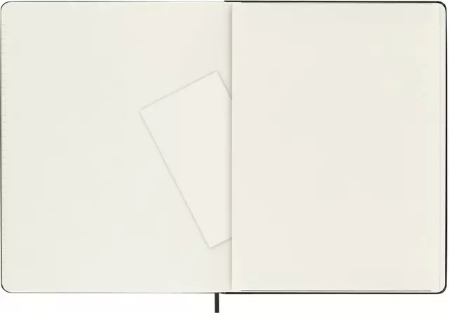 Een Notitieboek Moleskine XL 190x250mm lijn hard cover zwart koop je bij KantoorProfi België BV