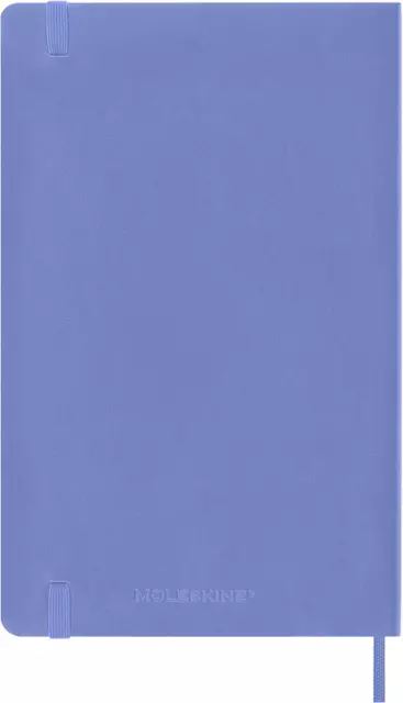 Een Notitieboek Moleskine large 130x210mm lijn soft cover hydrangea blue koop je bij EconOffice