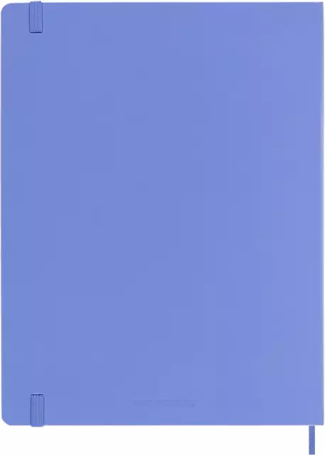 Een Notitieboek Moleskine XL 190x250mm blanco hard cover hydrangea blue koop je bij Van Leeuwen Boeken- en kantoorartikelen