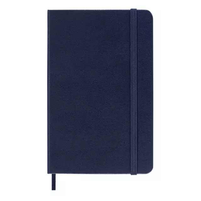 Een Notitieboek Moleskine pocket 90x140mm lijn hard cover sapphire blue koop je bij Van Leeuwen Boeken- en kantoorartikelen