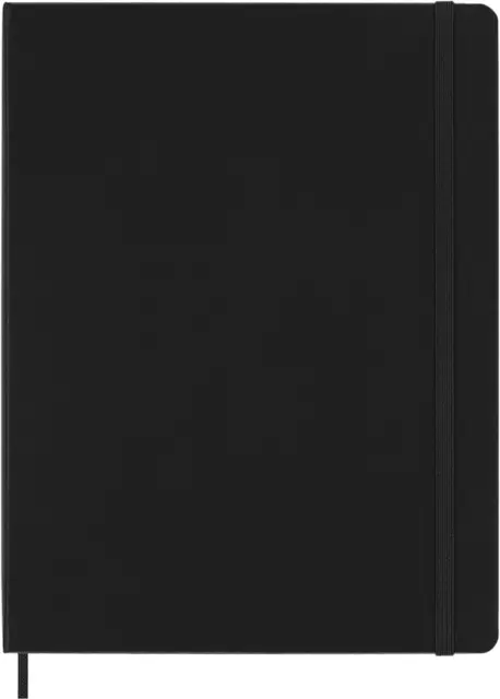 Notitieboek Moleskine XL 190x250mm dots hard cover zwart
