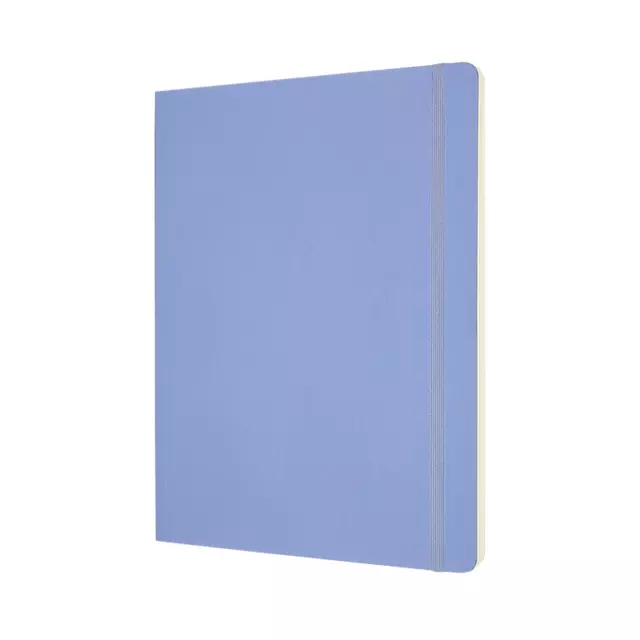 Een Notitieboek Moleskine XL 190x250mm blanco soft cover hydrangea blue koop je bij Van Leeuwen Boeken- en kantoorartikelen