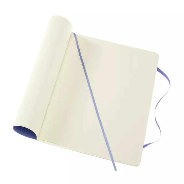 Een Notitieboek Moleskine XL 190x250mm blanco soft cover hydrangea blue koop je bij Van Leeuwen Boeken- en kantoorartikelen