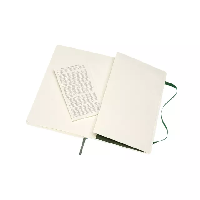 Een Notitieboek Moleskine large 130x210mm dots soft cover zwart koop je bij KantoorProfi België BV