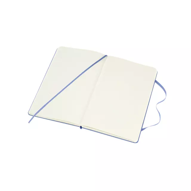 Een Notitieboek Moleskine large 130x210mm blanco hard cover hydrangea blue koop je bij Van Leeuwen Boeken- en kantoorartikelen