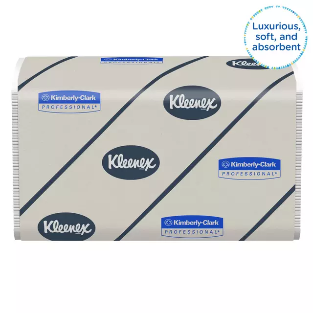 Handdoek Kleenex Ultra i-vouw 2-laags 21,5x41,5cm 30x94stuks wit 6772