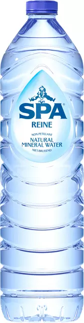 Een Water Spa Reine blauw petfles 1500ml koop je bij Van Hoye Kantoor BV