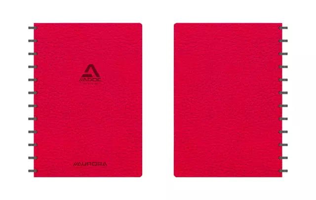 Een Schrift Adoc Business A4 ruit 5x5mm 144 pagina's 90gr rood koop je bij EconOffice