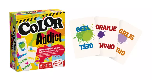 Een Spel Cartamundi Color Addict koop je bij Tonerinktshop