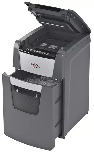 Een Papiervernietiger Rexel Optimum Auto+ 130M snippers 2x15mm koop je bij EconOffice