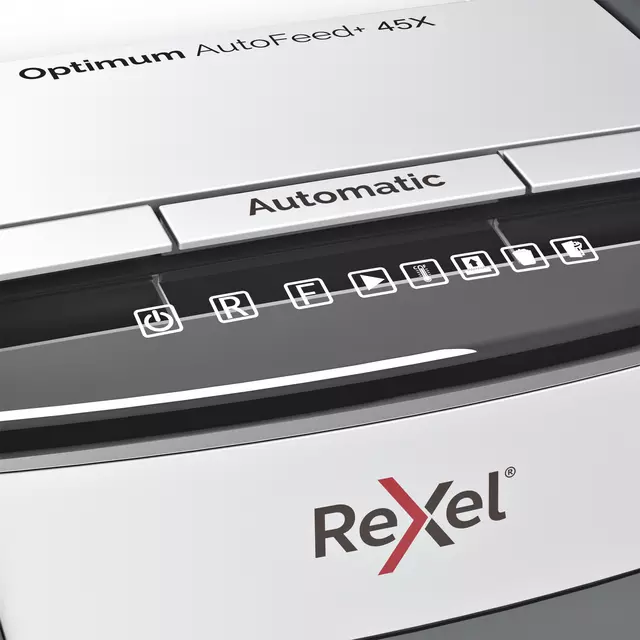 Een Papiervernietiger Rexel Optimum Auto+ 45X snippers 4x28mm koop je bij EconOffice