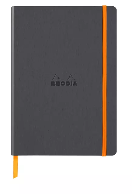 Een Notitieboek Rhodia A5 lijn 80 vel 90gr titanium koop je bij L&N Partners voor Partners B.V.