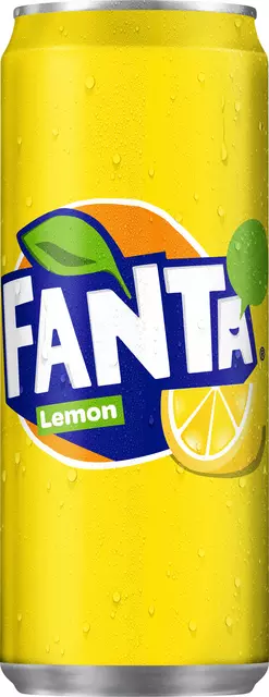 Een Frisdrank Fanta lemon blik 330ml koop je bij KantoorProfi België BV