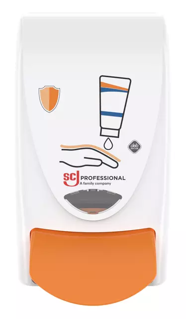 Een Handcrèmedispenser SCJ Proline Protect 1liter wit koop je bij Totaal Kantoor Goeree