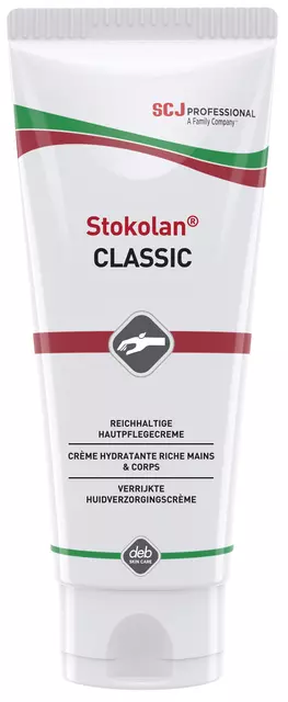 Een Handcrème SCJ Stokolan Classic 100ml koop je bij Van Hoye Kantoor BV