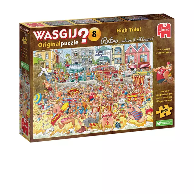 Een Puzzel Wasgij Retro Orginal 8 Vloed 1000st koop je bij KantoorProfi België BV