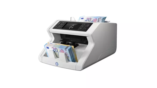 Een Biljettelmachine Safescan 2250 wit koop je bij EconOffice