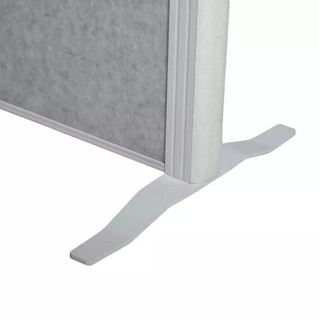 Een Cloison acoustique MAUL 100x180 3x gris clair/blanc pied koop je bij QuickOffice BV