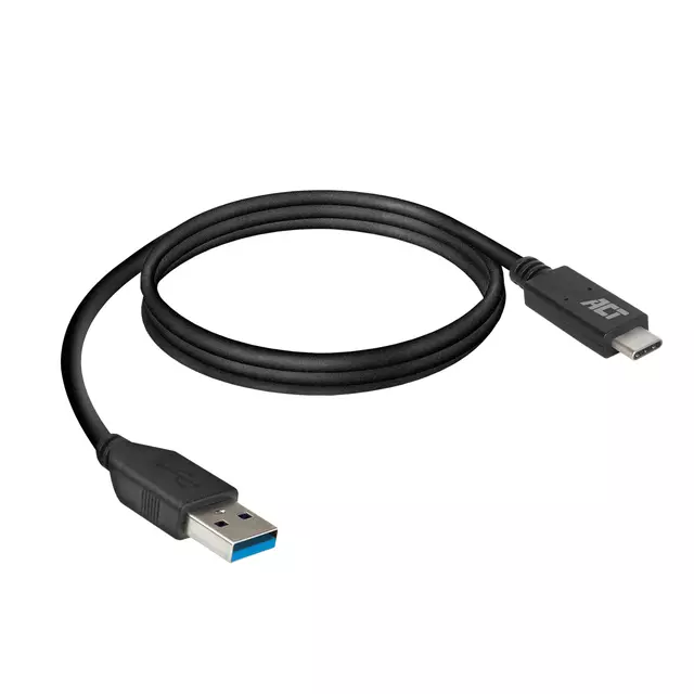 Een Kabel ACT USB A 3.2 naar USB-C 2 meter koop je bij Totaal Kantoor Goeree